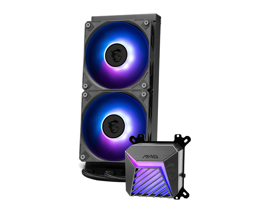 MSI MAG CoreLiquid A15 240 AIO Liquid Black CPU Cooler - Uncategorized from MSI