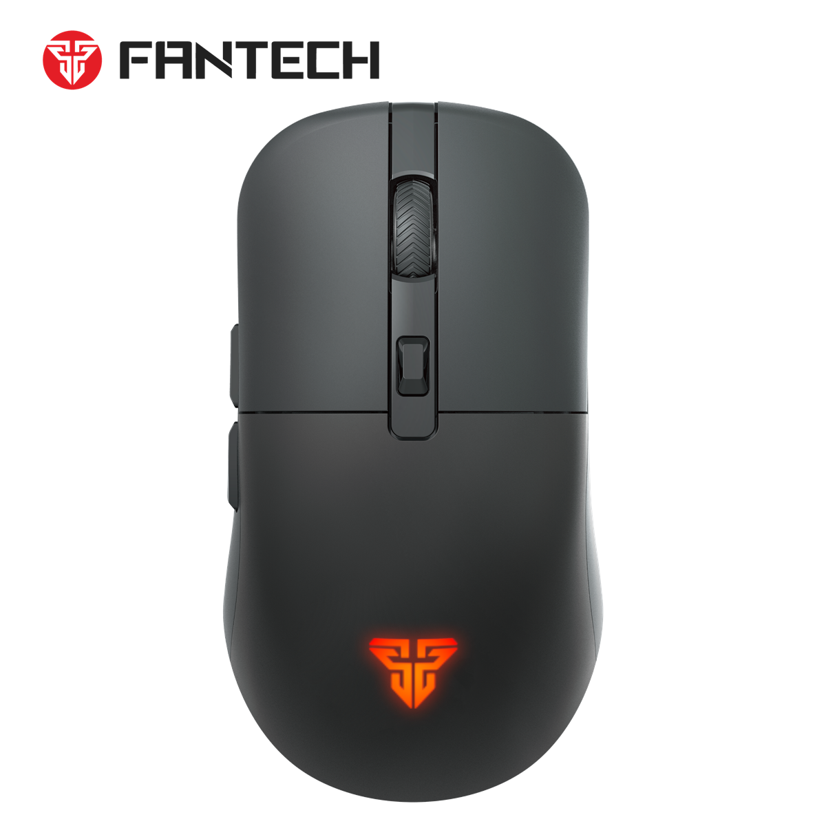 Fantech KANATA Tri-Mode Wireless Gaming Mouse with ARGB Charging Dock (Black)