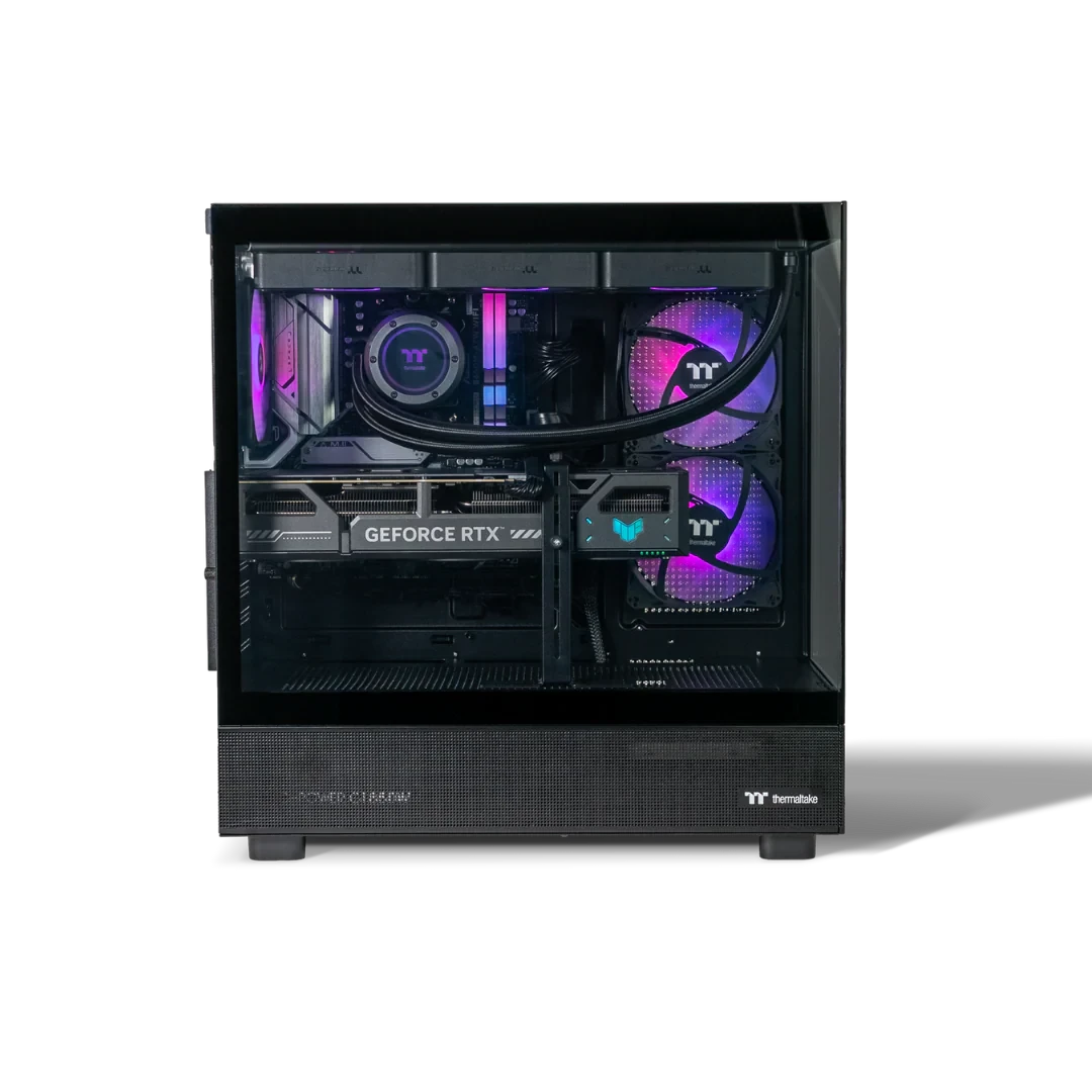 Thermaltake Horizon Pro V2 Intel i5 14600KF RTX 5070 2TB SSD 32GB RAM W11H Desktop Gaming PC - Black by Thermaltake