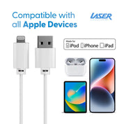 Laser iPhone Charge Cable 50cm