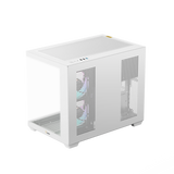 OCYPUS Gamma C54 WHITE mATX case with 3 Fans