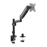 Brateck Single Monitor Pole-Mounted Gas Spring Monitor Arm Fit Most 17in - 32in Monitor Up to 9Kg Per Screen VESA 75x75/100x100 LDT48-C012 - Electronics > Video > Video Accessories > Television Parts & Accessories > TV & Monitor Mounts from Brateck