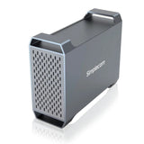 Simplecom SE482 SuperSpeed USB Dual Bay 3.5in SATA Hard Drive RAID Enclosure USB-C RAID 0/1 by Simplecom