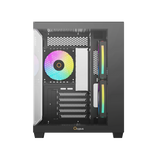 OCYPUS Gamma C54 BLACK mATX case with 3 Fans