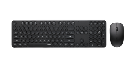 Rapoo Wireless Optical Mouse and Keyboard Black - Electronics > Electronics Accessories > Computer Accessories > Computer Accessory Sets from Rapoo