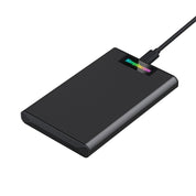 Simplecom SE239 Tool-free 2.5" SATA HDD SSD to USB-C Enclosure with RGB