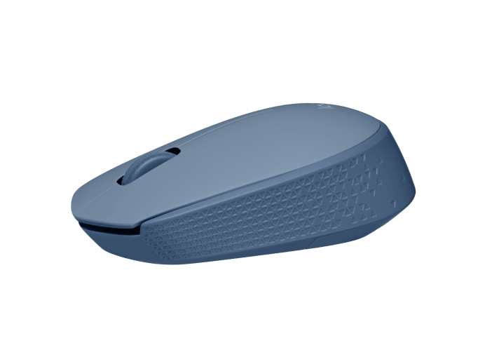 Logitech M171 Wireless Mouse Blue Grey