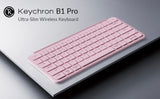 Keychron B1 Pro Wireless / Wired / 2.4GHz UltraSlim Wireless Keyboard (Blossom Pink)