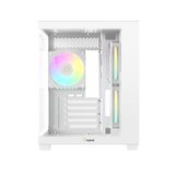OCYPUS Gamma C54 WHITE mATX case with 3 Fans