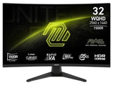 MSI MAG 321CQF E18 32" WQHD Rapid VA 180Hz Curved Gaming Monitor - Electronics > Video > Computer Monitors from MSI