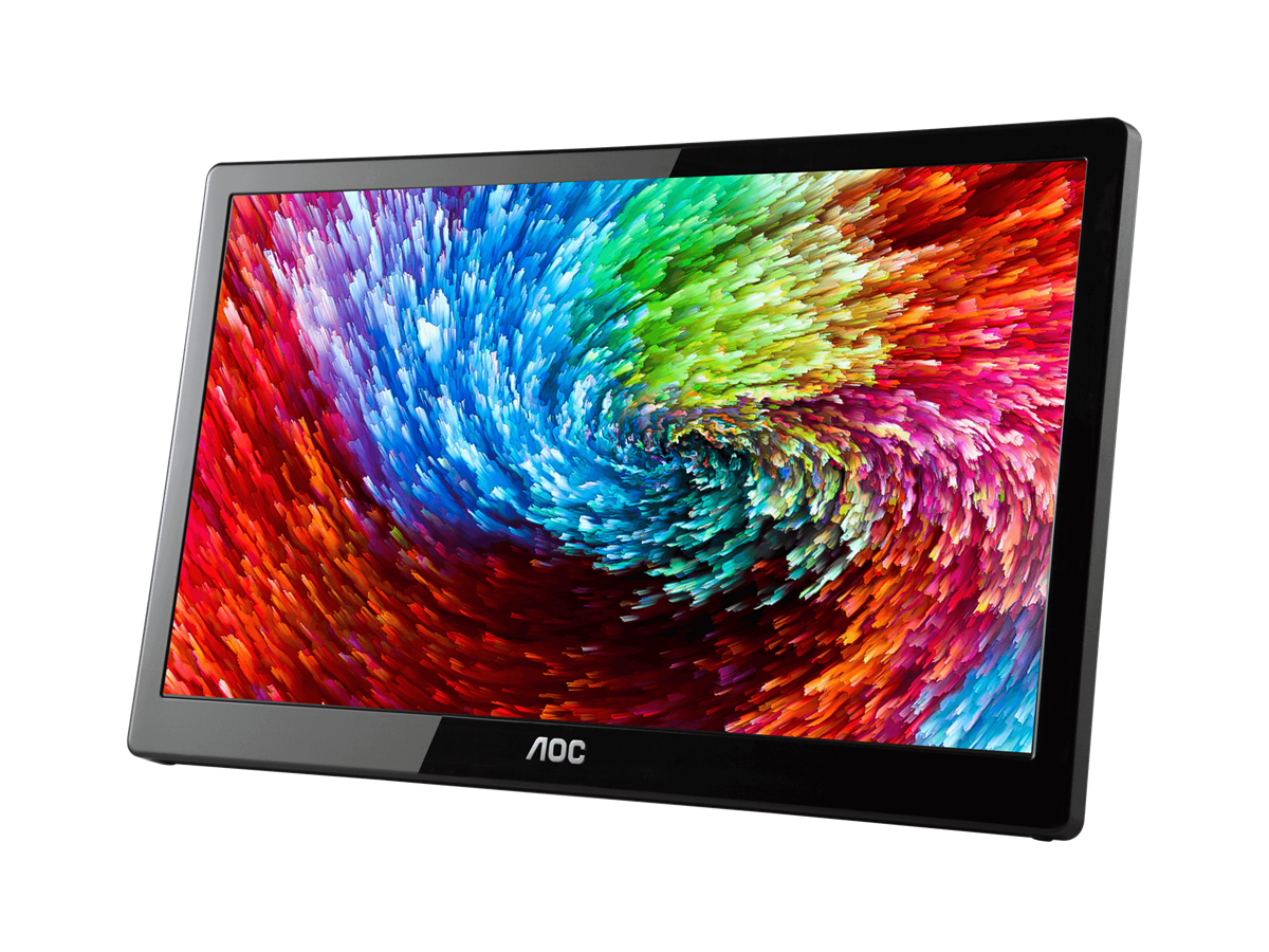 AOC 15.6in IPS Portable Full HD 1920x1080 USB-3.0 Powered Business Monitor - Electronics > Video > Computer Monitors from AOC