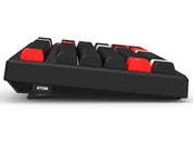Fantech MK917 Atom Pro 75% Hot-Swap Display Screen Wireless Red Switch Mechanical Black Keyboard