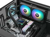 Thermaltake LA240-S 240mm ARGB 2.4" LCD Display All-In-One Liquid CPU Cooler by Thermaltake
