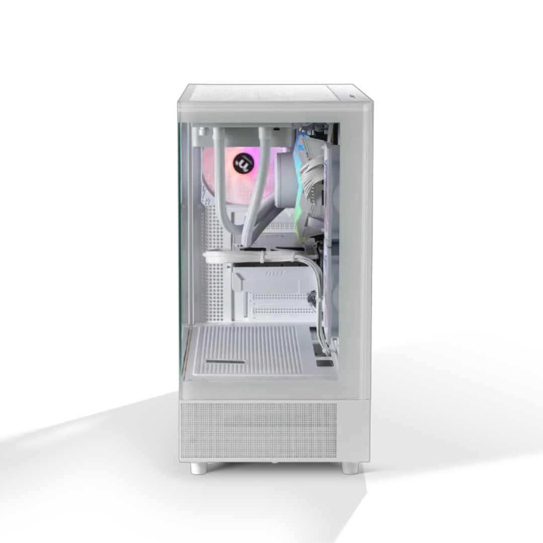 Thermaltake Horizon Pro V2 Intel i5 14600KF RTX 5070 2TB SSD 32GB RAM W11H Gaming Desktop PC - Snow Edition by Thermaltake