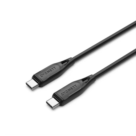 Cygnett Essentials USB-C to USB-C (2.0) Cable (2M) 3A/60W - Black by Cygnett