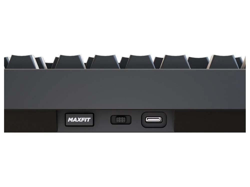 Fantech MAXFIT8 QMK Wireless White Switch Mechanical Keyboard - Black by Fantech