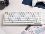Keychron J2 QMK Wireless RGB Hot-Swappable Apex Banana Switch Mechanical Keyboard - White by Keychron