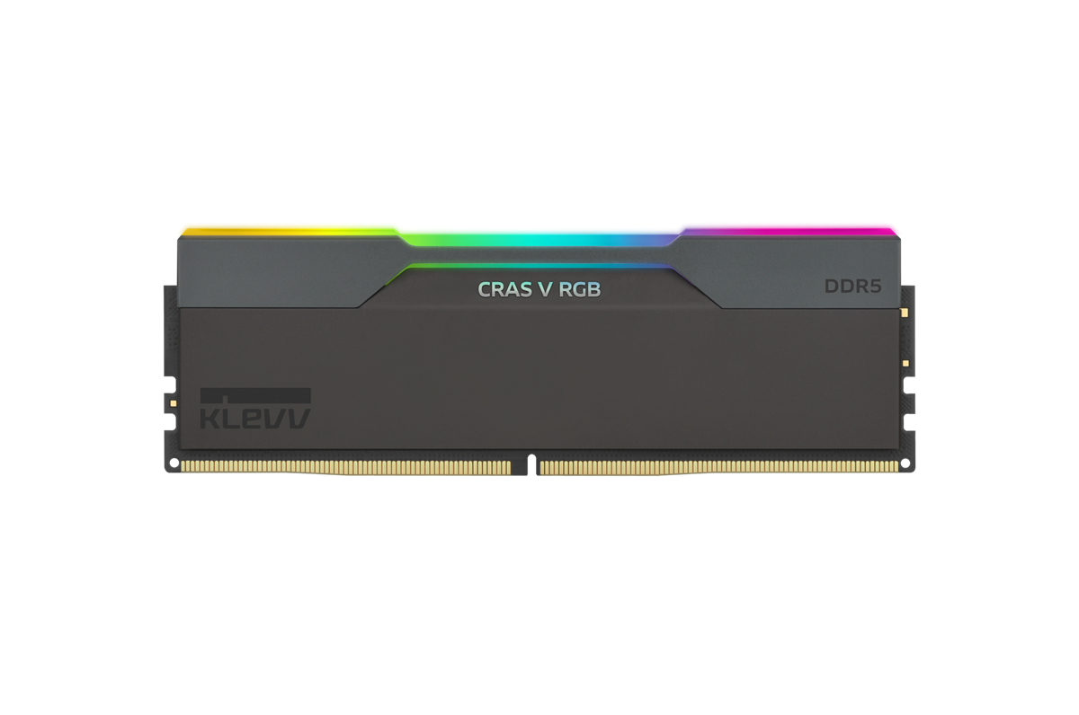 KLEVV CRAS V 64GB Kit RGB DDR5 6000MHz Black Memory