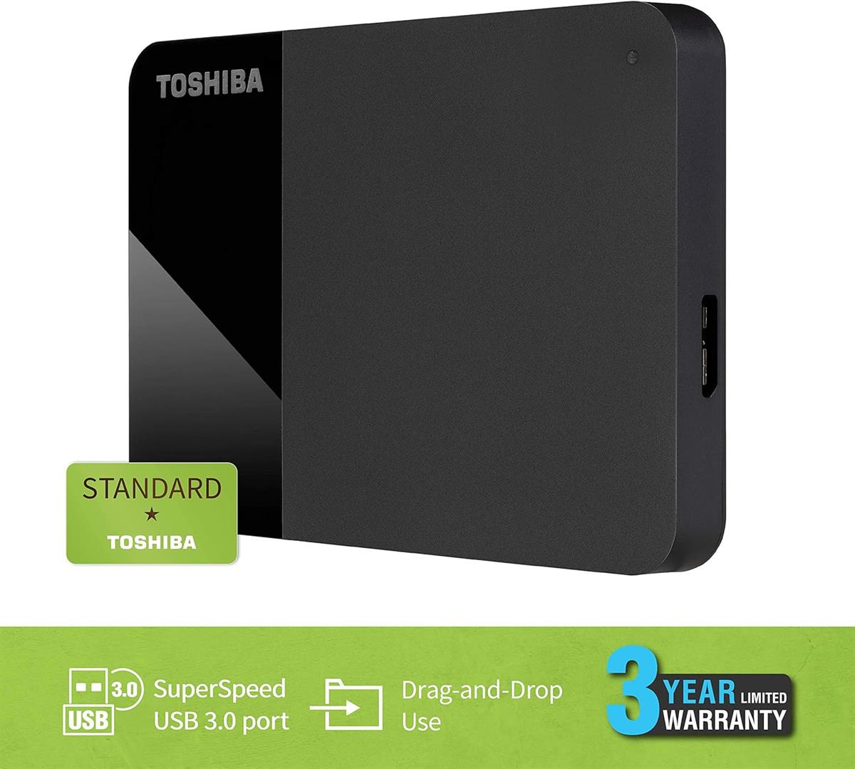 Toshiba 1TB Canvio Ready Portable Hard Drive