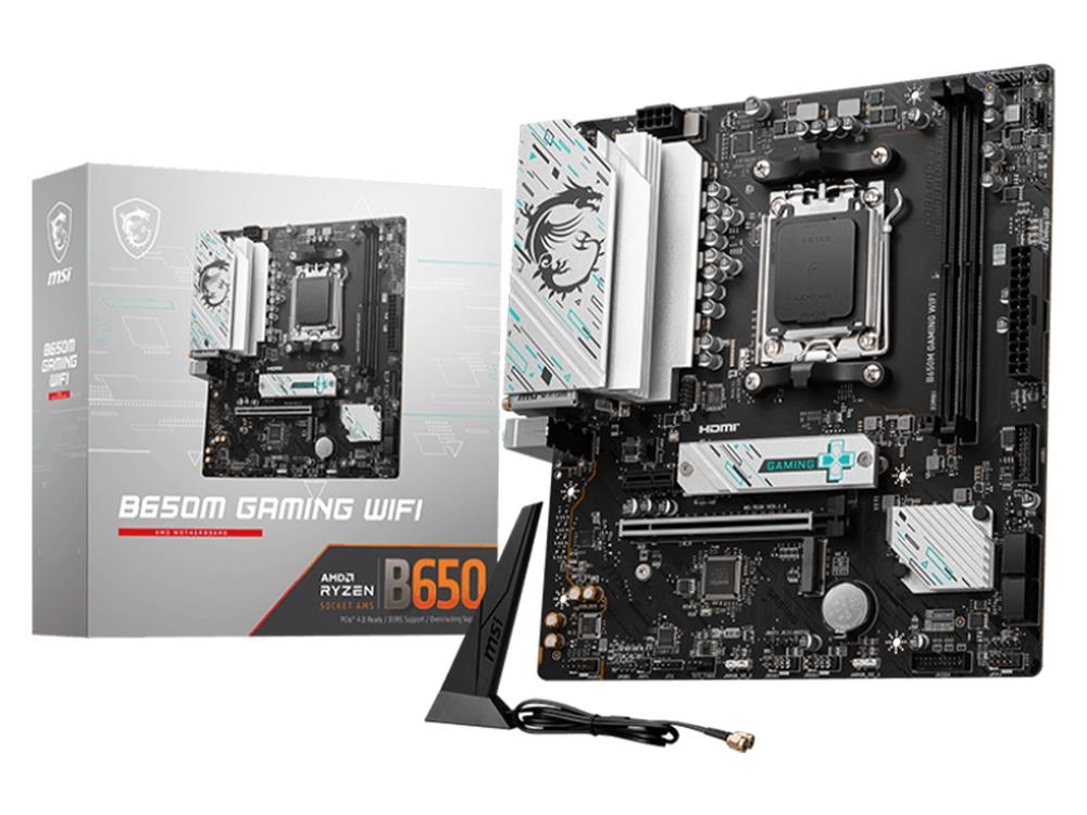 MSI MAG B650M Gaming WIFI AM5 mATX Motherboard