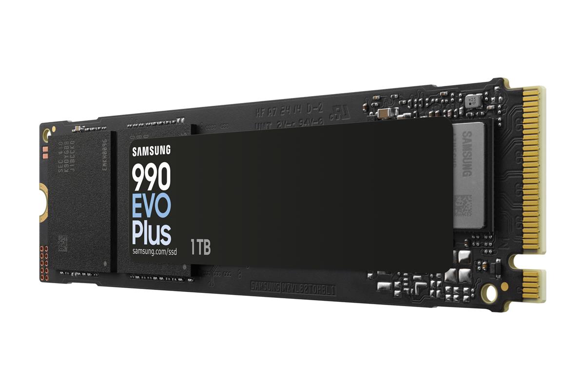 Samsung 990 EVO PLUS 1TB M.2 2280 NVMe 2.0 PCIe 4.0/5.0 SSD