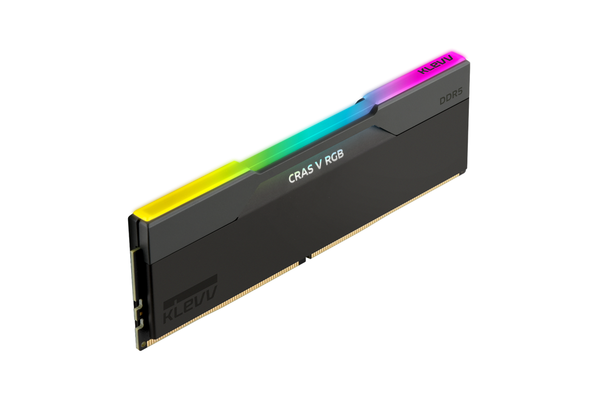 KLEVV CRAS V 64GB Kit RGB DDR5 6000MHz Black Memory