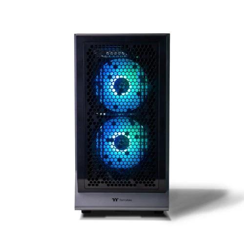 Thermaltake Infinity Pro V4 R5-7500F RTX 4070 1TB SSD 32GB W11H Gaming Desktop PC - Black by Thermaltake