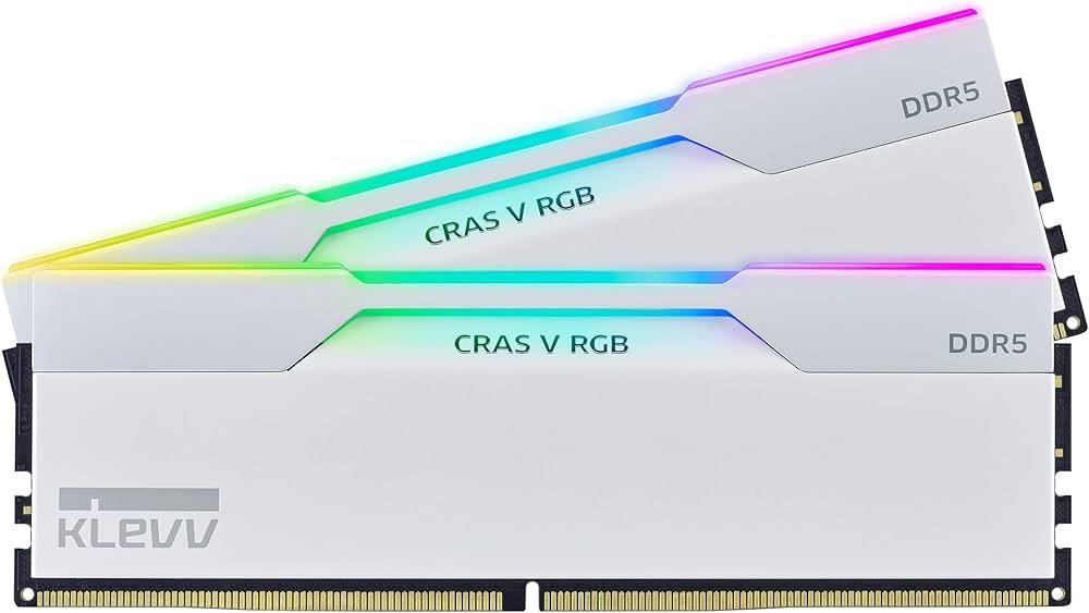 KLEVV URBANE V 32GB Kit RGB DDR5 6400MHz White Memory
