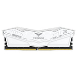 Team Group T-Force Delta RGB 32GB (2 x 16GB) 6000MHz CL38 DDR5 Desktop RAM - White
