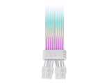 Thermaltake TtMod Sleeved ARGB 8Pin 300mm PSU Cable - Snow Edition by Thermaltake
