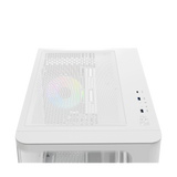 OCYPUS Iota C50 WHITE mATX case curve panel with digital display