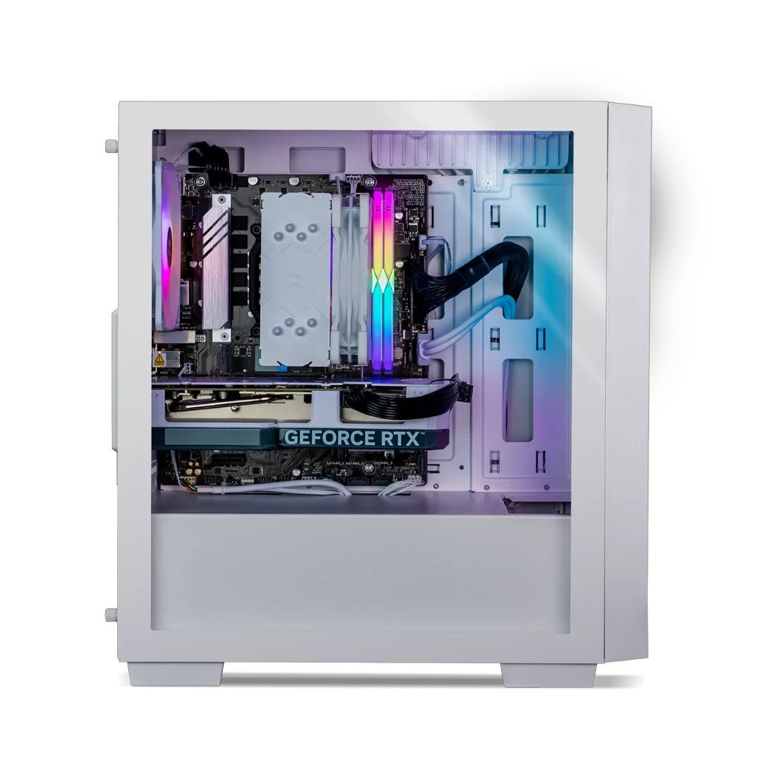 Thermaltake Genesis V4 Ultimate i5-12400F RTX 4060 1TB SSD 16GB RAM W11H Gaming Desktop PC - Snow Edition by Thermaltake