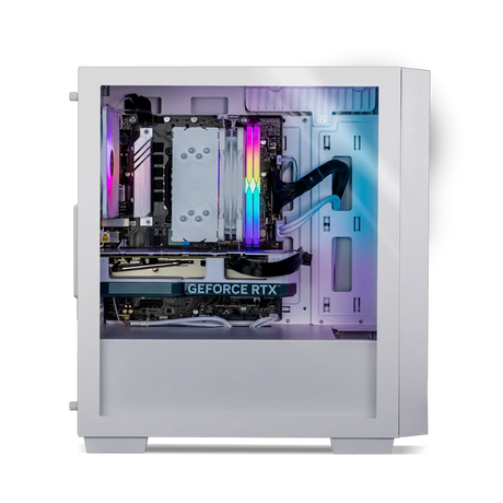 Thermaltake Genesis V4 Ultimate i5-12400F RTX 4060 1TB SSD 16GB RAM W11H Gaming Desktop PC - Snow Edition by Thermaltake