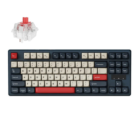 Keychron J4 QMK Wireless Mechanical TKL RGB Keyboard - Red Switch by Keychron