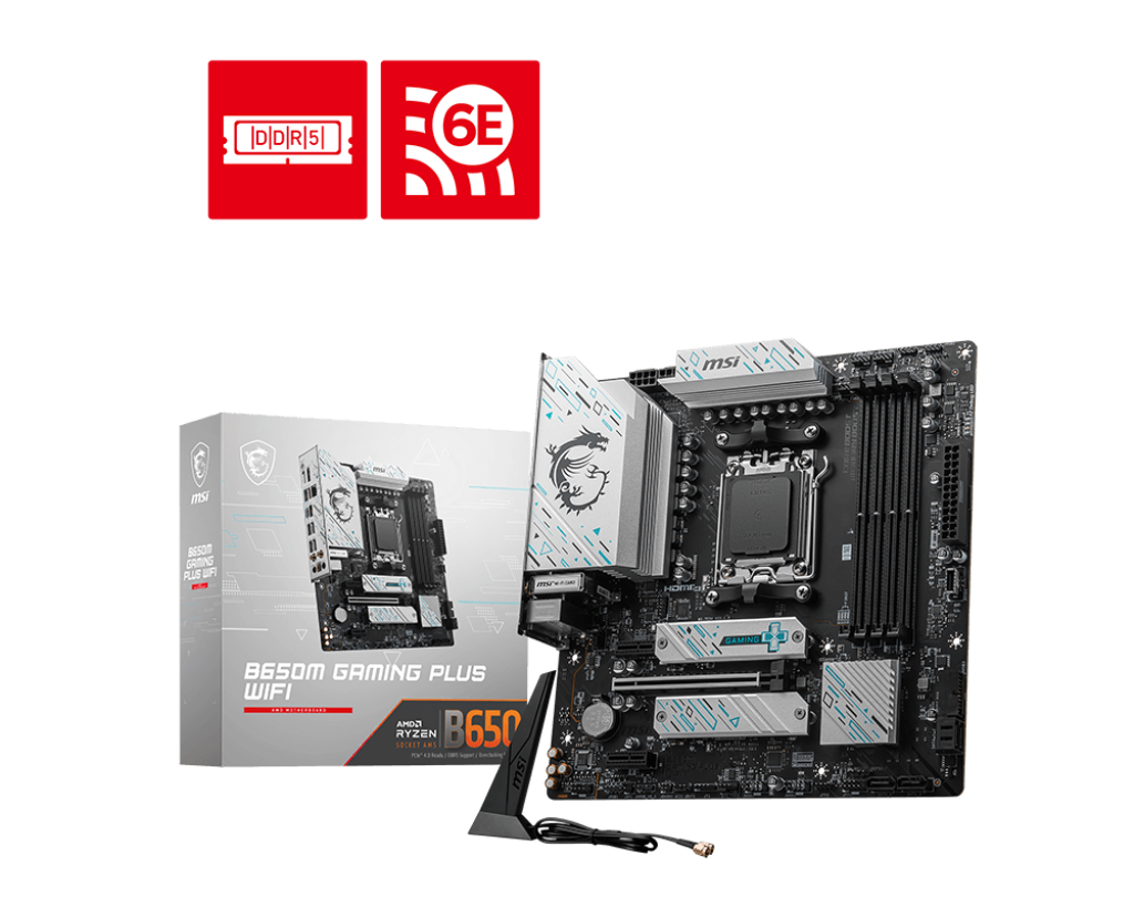 MSI B650M Gaming Plus Wi-Fi DDR5 Motherboard by MSI