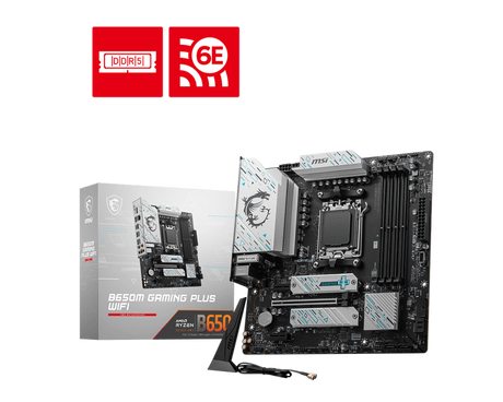 MSI B650M Gaming Plus Wi-Fi DDR5 Motherboard by MSI