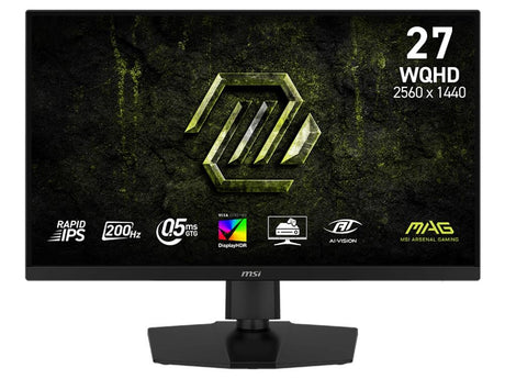 MSI MAG 274QPF E20 27" WQHD IPS 200Hz Height Adjustable Gaming Monitor - Electronics > Video > Computer Monitors from MSI