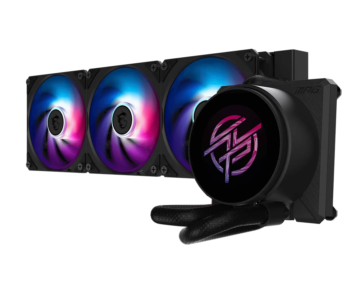 MSI MPG CORELIQUID P22 360mm AIO Liquid Black CPU Cooler