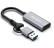 Simplecom DA306C USB 3.0 and USB-C to HDMI Video Card Adapter