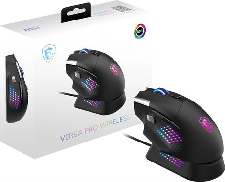 MSI Versa PRO Wireless + Mouse Dock PRO Gaming Mouse
