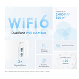TP - Link Deco X1500(3 - pack) AX1500 Whole Home Mesh Wi - Fi 6 System - IT Warehouse