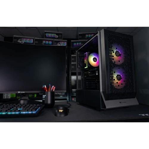 Thermaltake Infinity Pro V4 R5-7500F RTX 4070 1TB SSD 32GB W11H Gaming Desktop PC - Black by Thermaltake