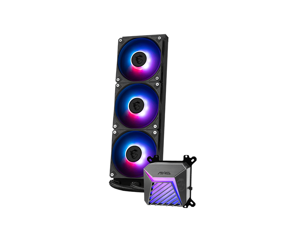 MSI MAG CoreLiquid A15 360 AIO Liquid Black CPU Cooler