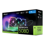 PNY GeForce RTX™ 5080 ARGB EPIC-X RGB™ Overclocked Triple Fan Graphics Card