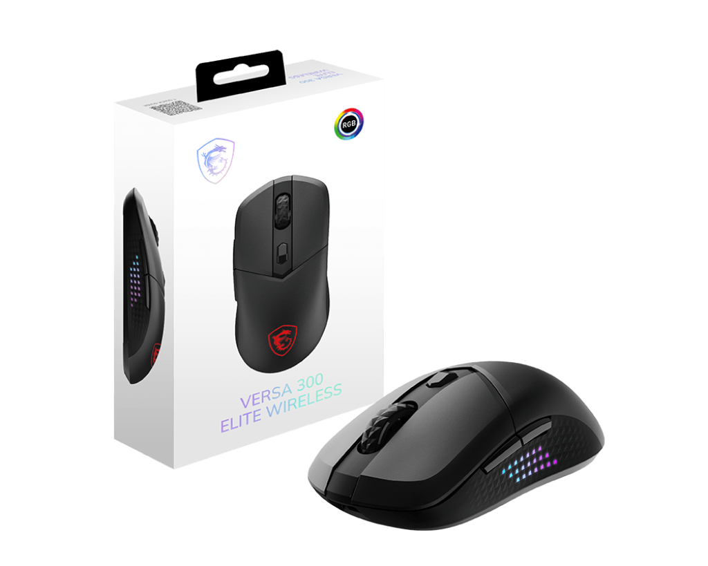MSI VERSA 300 Elite RGB Wireless Gaming Mouse