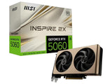 MSI GeForce RTX 5060 8G Inspire 2X OC Graphics Card by MSI