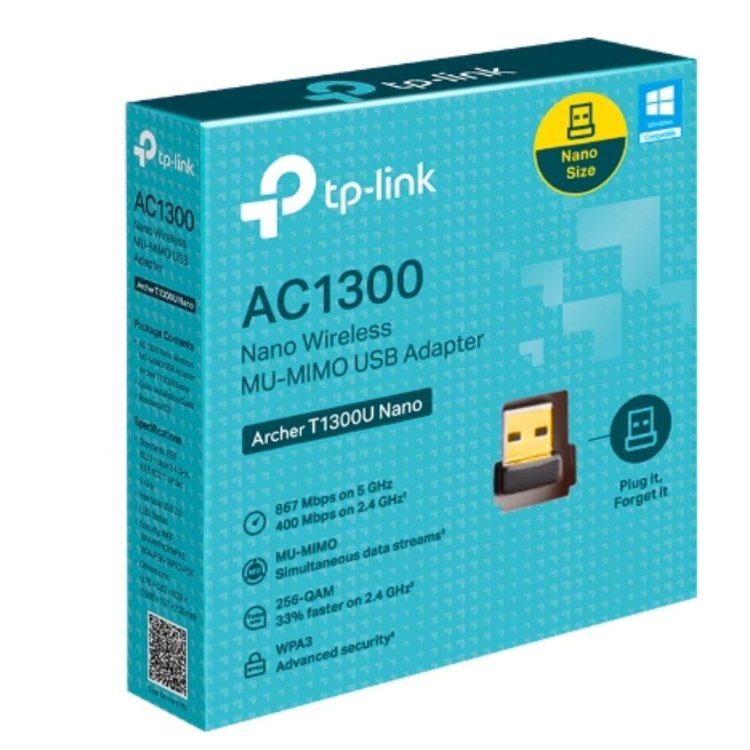 TP-Link Archer T1300U Nano Wireless USB Adapter by TP Link