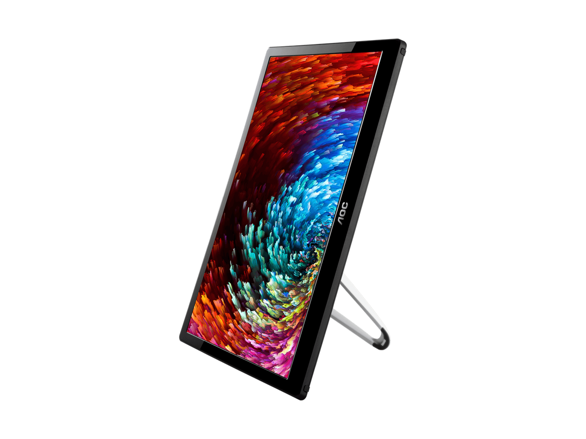 AOC 15.6in IPS Portable Full HD 1920x1080 USB-3.0 Powered Business Monitor - Electronics > Video > Computer Monitors from AOC