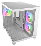 Cougar FV150 Mini RGB Micro-ATX Mid-Tower Case - White by Cougar