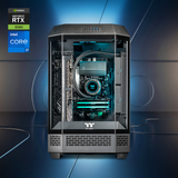Thermaltake Citadel 300 Xtreme Desktop PC Intel Core i7-14700F 32GB RAM RTX 5080 W11H - Tower 300 Black